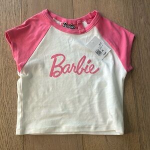 Women’s size medium crop top forever 21 Barbie
